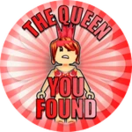 Found The Queen! ❤️ Roblox badge thumbnail