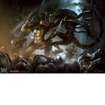 Dinosaur and pokemon mlg group