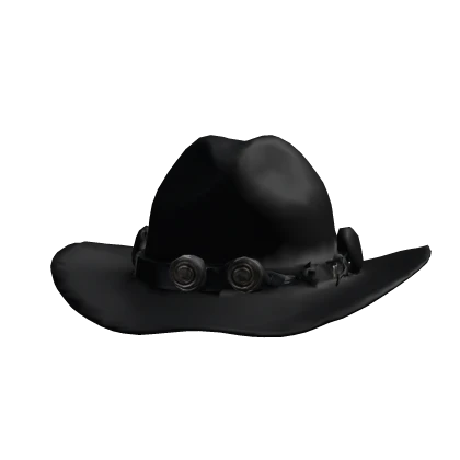 Dark Steampunk CowBoy Outlaw Hat | Roblox Item - Rolimon's