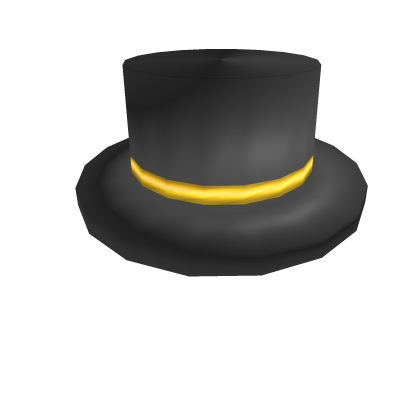 Yellow Banded Top Hat