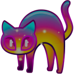 Scared Niko Cat