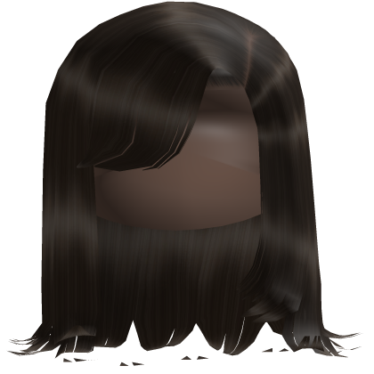 𝓭 Layered Medium Length w/ Side Bangs (Brown)