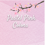 Pastel pink colors