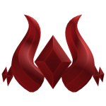 Ruby Gemstone Horns