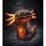 Fire axolotl gaming fan group