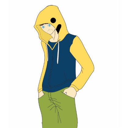 Me in A Noob Hoodie Roblox decal