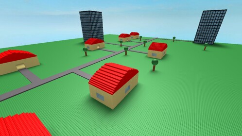 Classic Roblox town