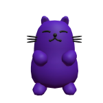 Purple Kitten Pal