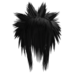 Spiky Brat Hair (Black)
