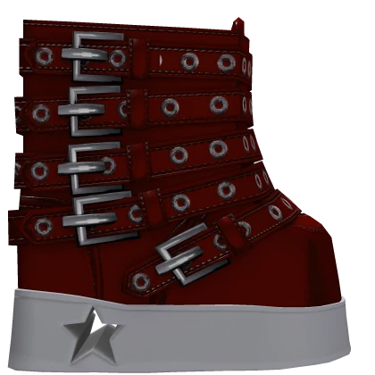 Knee high skater shoes grey - Right Shoe Accessory | Roblox