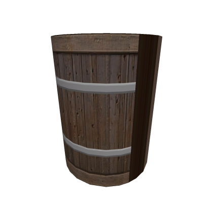 Wooden Barrel (textured)