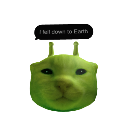 Alien Cat Meme Hat