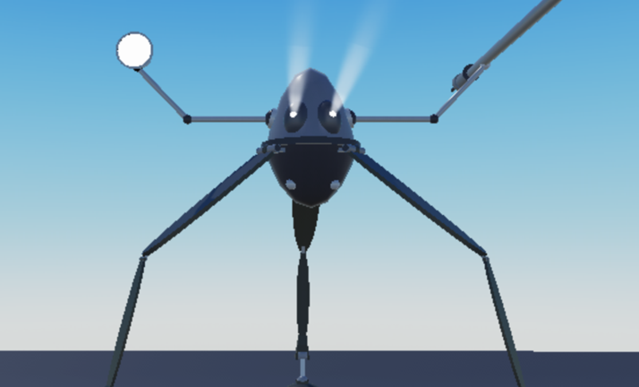 Jeff Waynes Tripod test(MORE MACHINES) screenshot 1