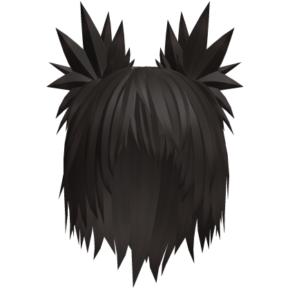 Spiky neff emo vkei brown hair Roblox item