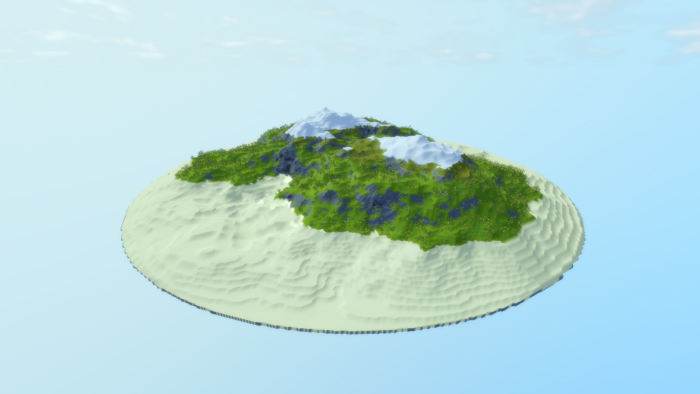 Terrain Island Generator preview 2