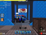 the blue buckets