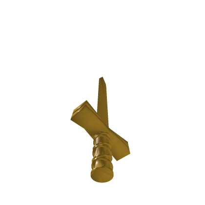 Extremely Detailed Golden Sword