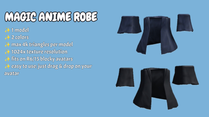 [R15/R6] Magic anime robe preview 1