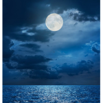 Moonlight in the dark