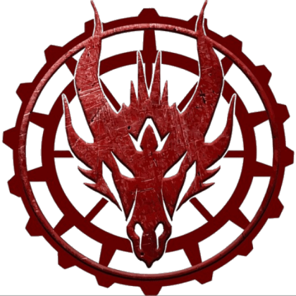 Red Dragon Logo Roblox decal