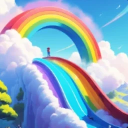 rainbow obby DON'T FALL icon