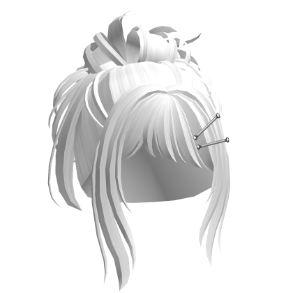 Wispy Cute Wolf Bun (White) Roblox item