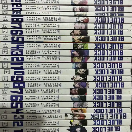 blue lock manga book collection spine Roblox decal