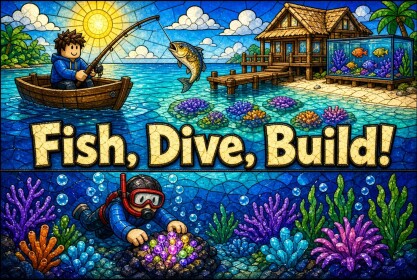 Fish, Dive, Build!