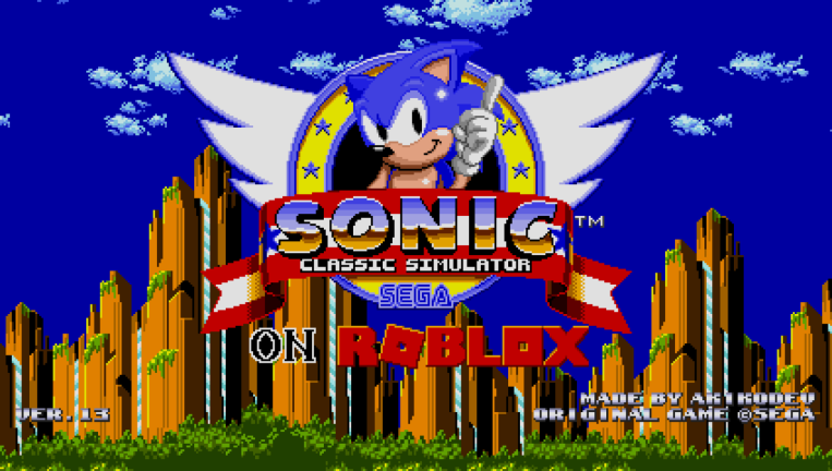 Classic Sonic Simulator V13.2 screenshot 1
