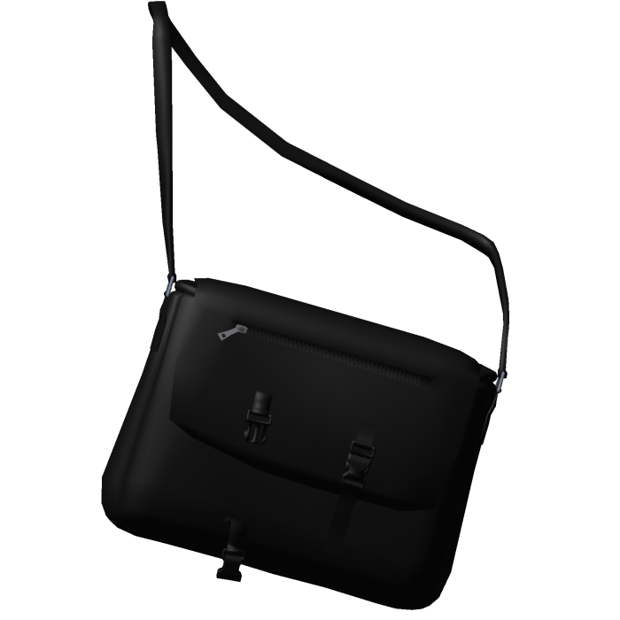 Black Messenger Bag [1.0]