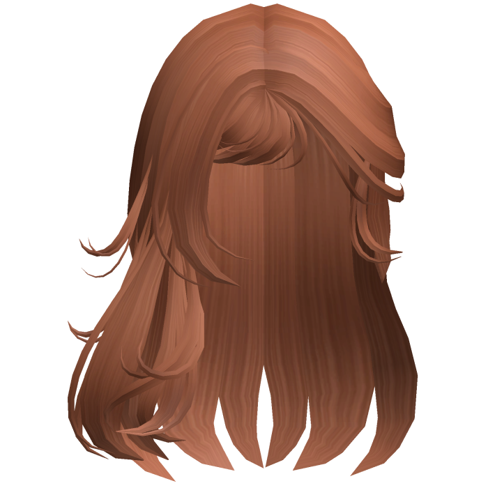 Emo Long Messy Hair w/ Side Bangs (Ginger)