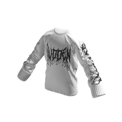 White & Black SVDDEN Sweater thumbnail
