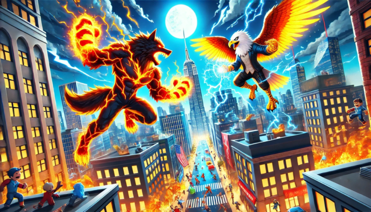 ⚡ Super Power Fighting Simulator