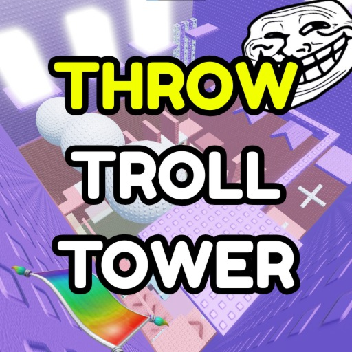 Throw Troll Tower ✨ official Roblox game thumbnail