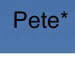 Pete is cool