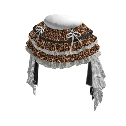 ✧♡✧ Wild Leopard Ruffle Mini Skirt