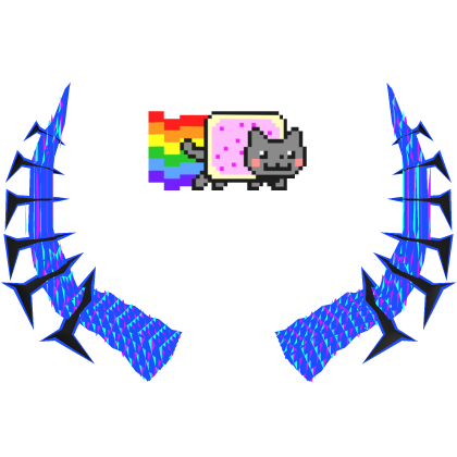 [🌟 Rainbow Animated] Neon Nyan Cat Horns