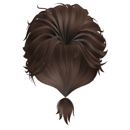 Slicked Back Ponytail Hair  - Brown Roblox item