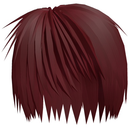 Emo Razor Cut Layered Hair (Red)