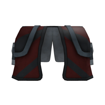 Red Striped Waist Cape thumbnail