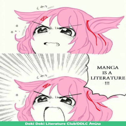 MANGA IS LITERATURE Roblox decal