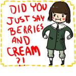 BERRRIES AND CREAM