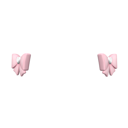 ♡ baby bows pink Roblox item