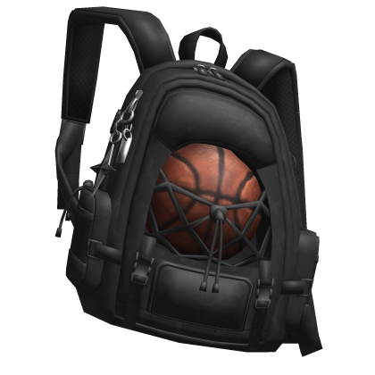 Black Basketball Backpack Bag Single Strap [1.0]