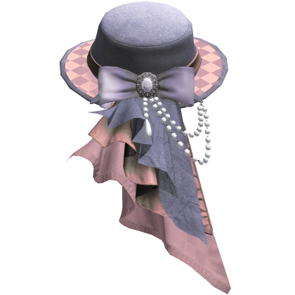 Pastel Purple Regal Steampunk Side Top Hat