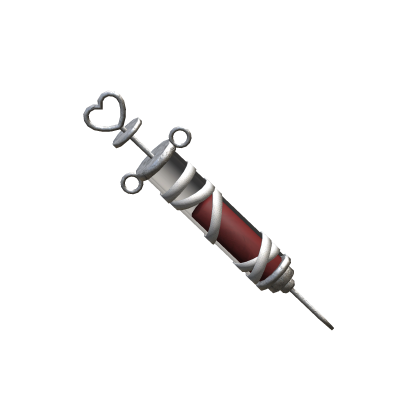 creepy cute nurse heart syringe prop