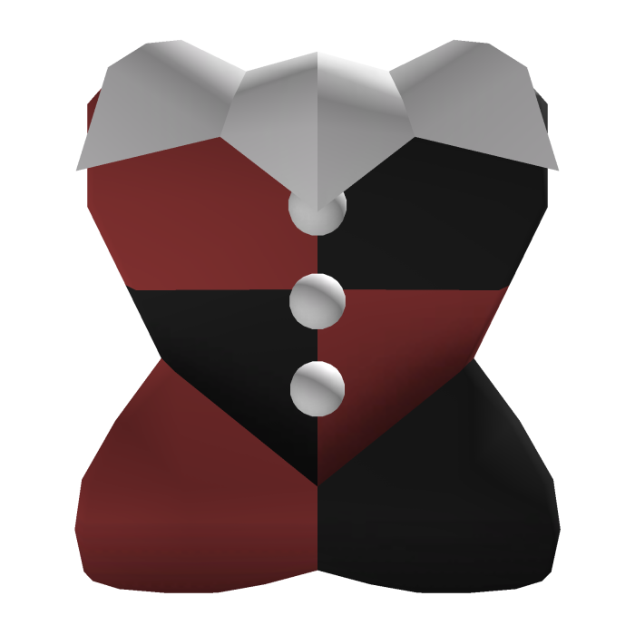 R6 Red & Black Jester Costume