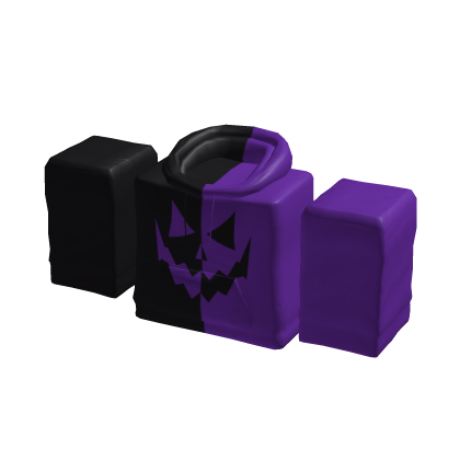 Purple and Black Halloween Hoodie