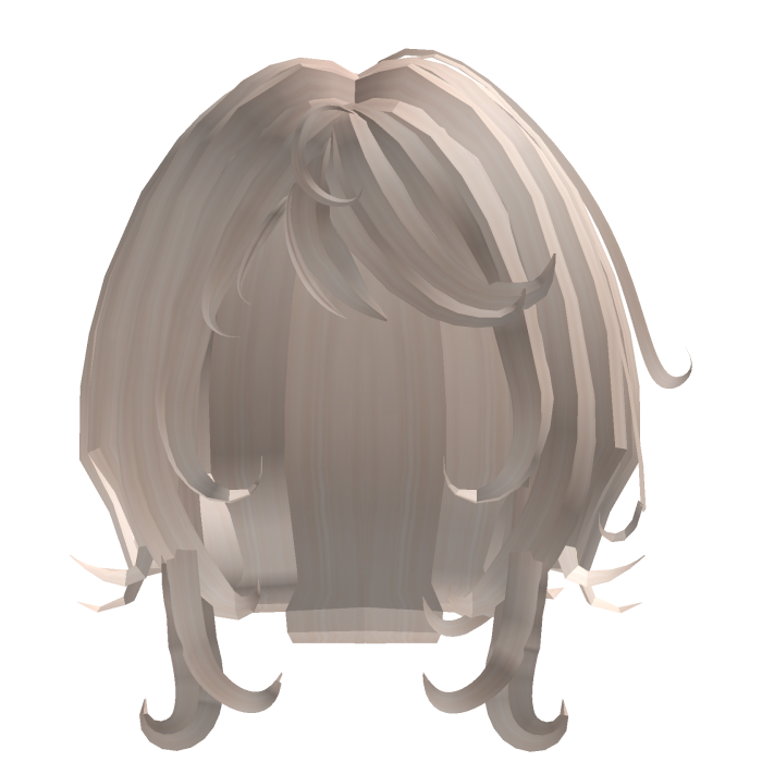 swirly short cute bob jellyfish hair beige blonde