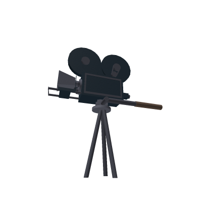 Retro Movie Filming Camera